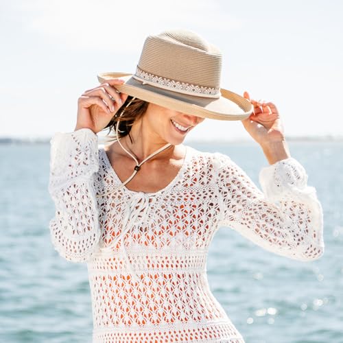 Sombrero de sol Stevie para mujer con protección UV miniatura 2