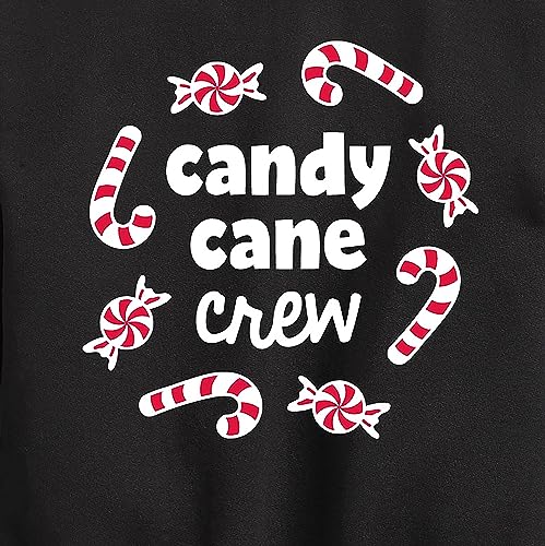Instant Message - Candy Cane Crew - Toddler & Youth Crewneck Fleece Sweatshirt3