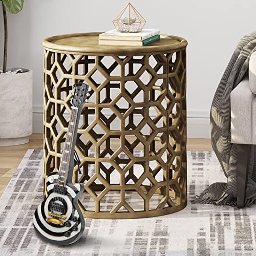 FastUU Guitarra em miniatura, detalhes finos, material de tília, modelo pequeno e portátil para dar