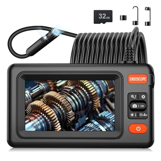 VXGDOE Dual Lens Endoscope Camera