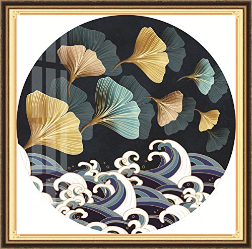 KAMIERFA Kreuzstich Stickerei DIY Handarbeit Stickpackung Set, Stickbild Stickvorlage vorgedruckt Sticken Stickset Handwerk - 11CT Cover