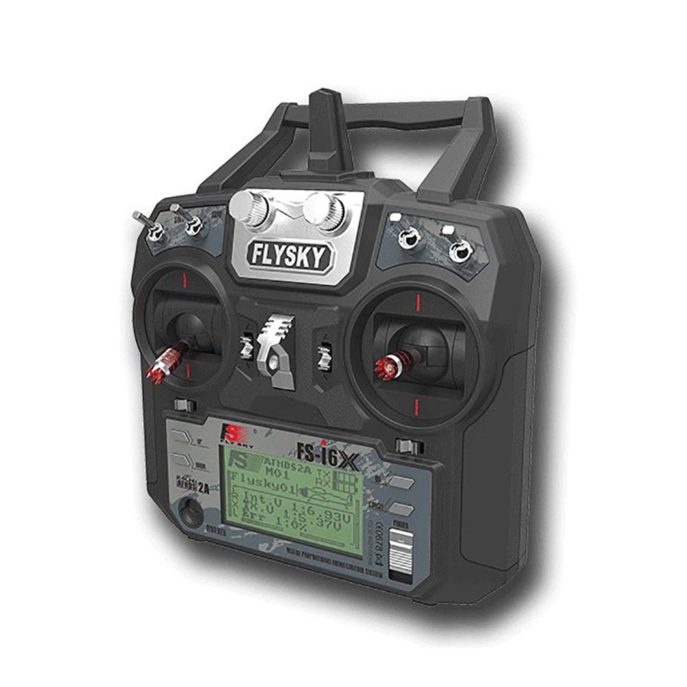 Trasmettitore e Ricevitore 2.4GHz 10CH RC per FPV RC Racing Quadcopter RC Boat Racing Drone - modalità Mano Sinistra