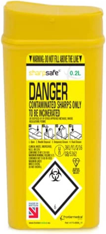 41731430 Sharp Bin, 0.2 L