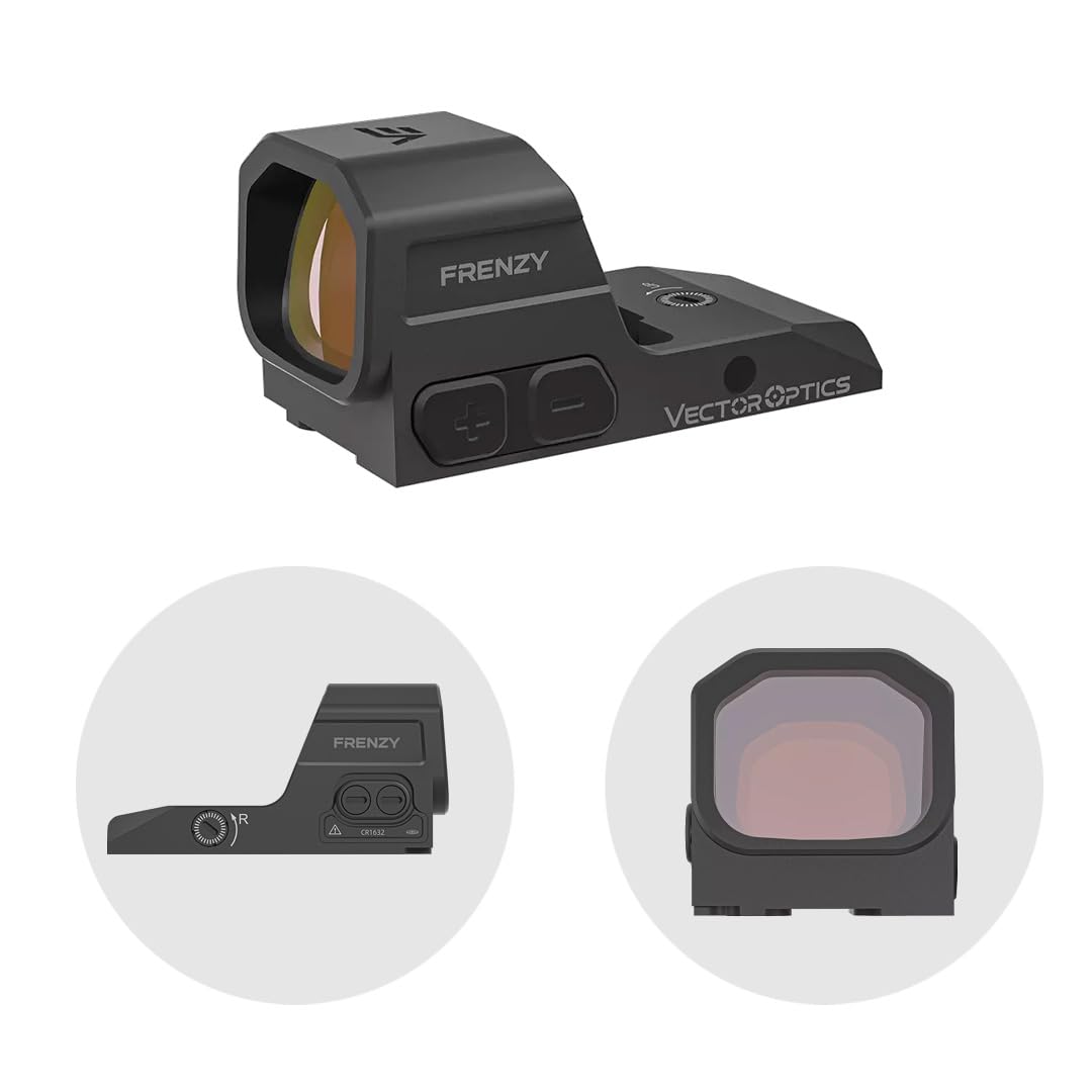 Vector Optics SCRD-81 Frenzy 1x16x21 Red Dot Sight Compatible with Glock MOS