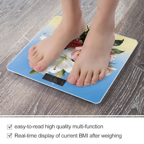 Báscula digital para baño con sensores de alta precisión miniatura 5