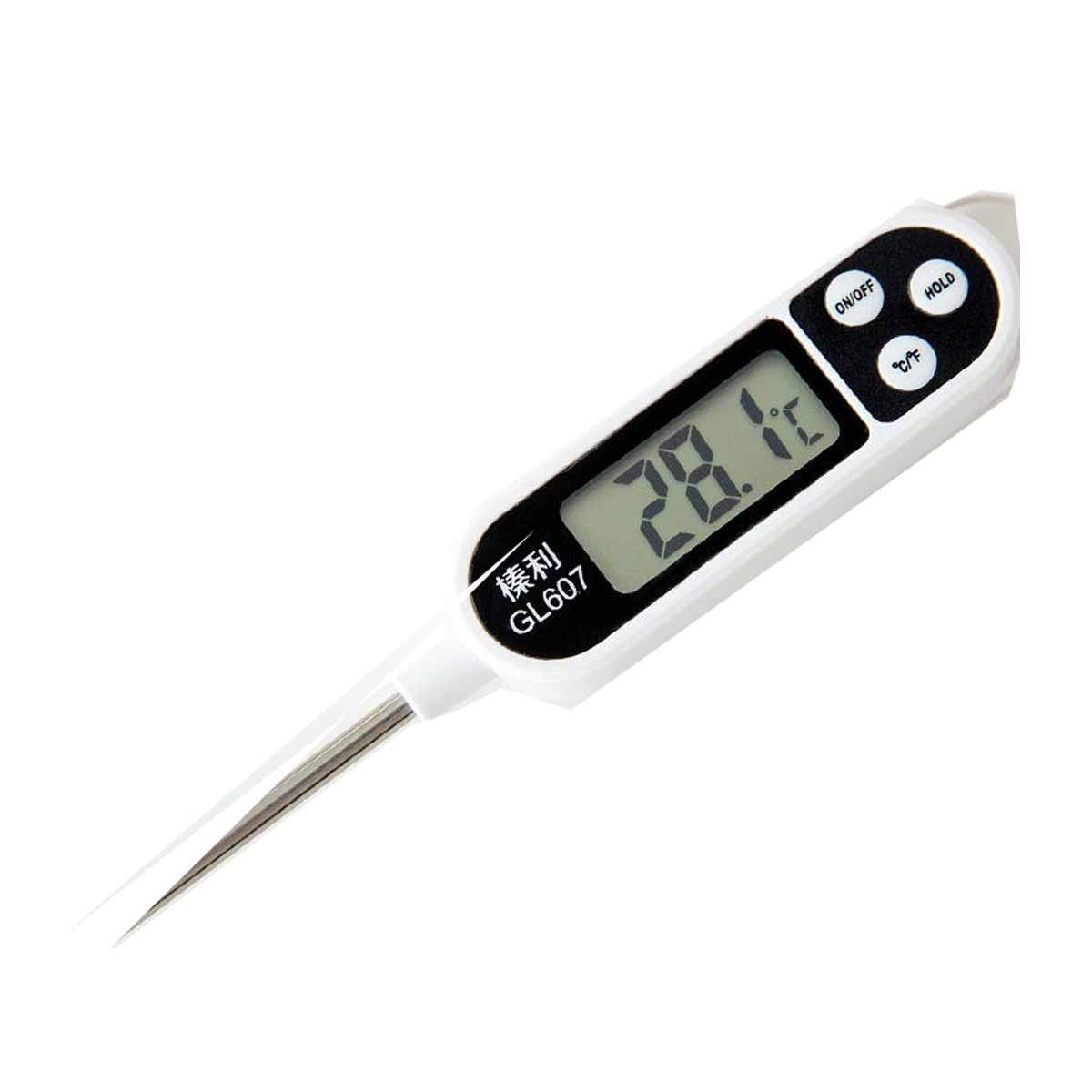XINGYU Domowy kuchenny termometr do żywności, miernik temperatury wody, temperatura wody, mleko, ciepły olej, temperatura, płyn, pieczenie, elektroniczna sonda temperatury bardzo przydatna do użytku domowego