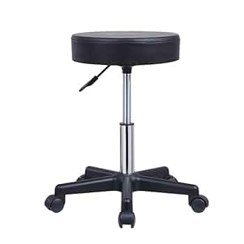 AD CORE round stool CIRCOLOⅡ Amazon.com: KKTONER Rolling Stool with BackRest Height