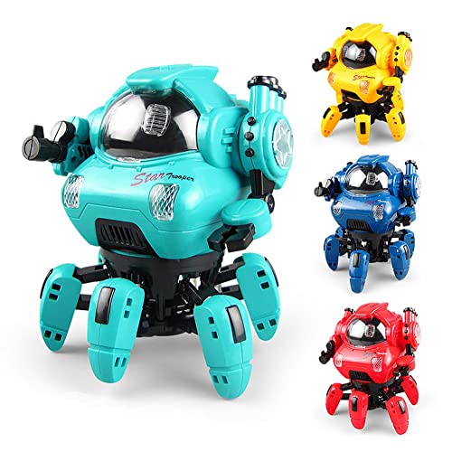 Image of Magicwand 6 Legged Dancing & Walking Star Trooper Rotating Robot for Kids with Light & Sound【Colors as Per Stock】【Pack of 1】