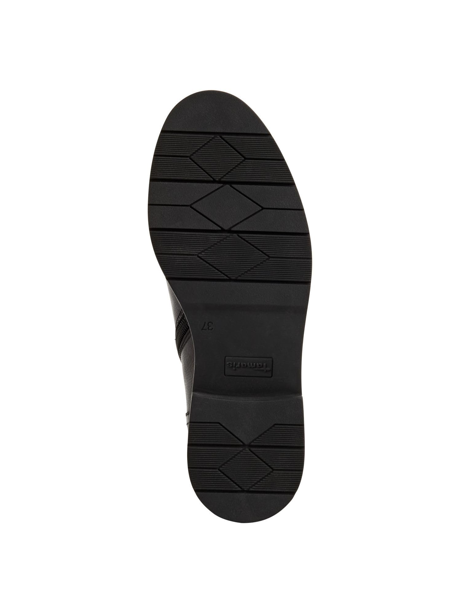 Tamaris Damen Lace Boot Flat 1-25145-45 Botas cortas al tobilloMujer