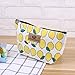 Toiletry Bag, Frcolor Multifunction Makeup Bag Purse Organizer Cartoon Cosmetic Pouch Waterproof Travel Cosmetic Case for Women Girls Teenagers (Lemon)