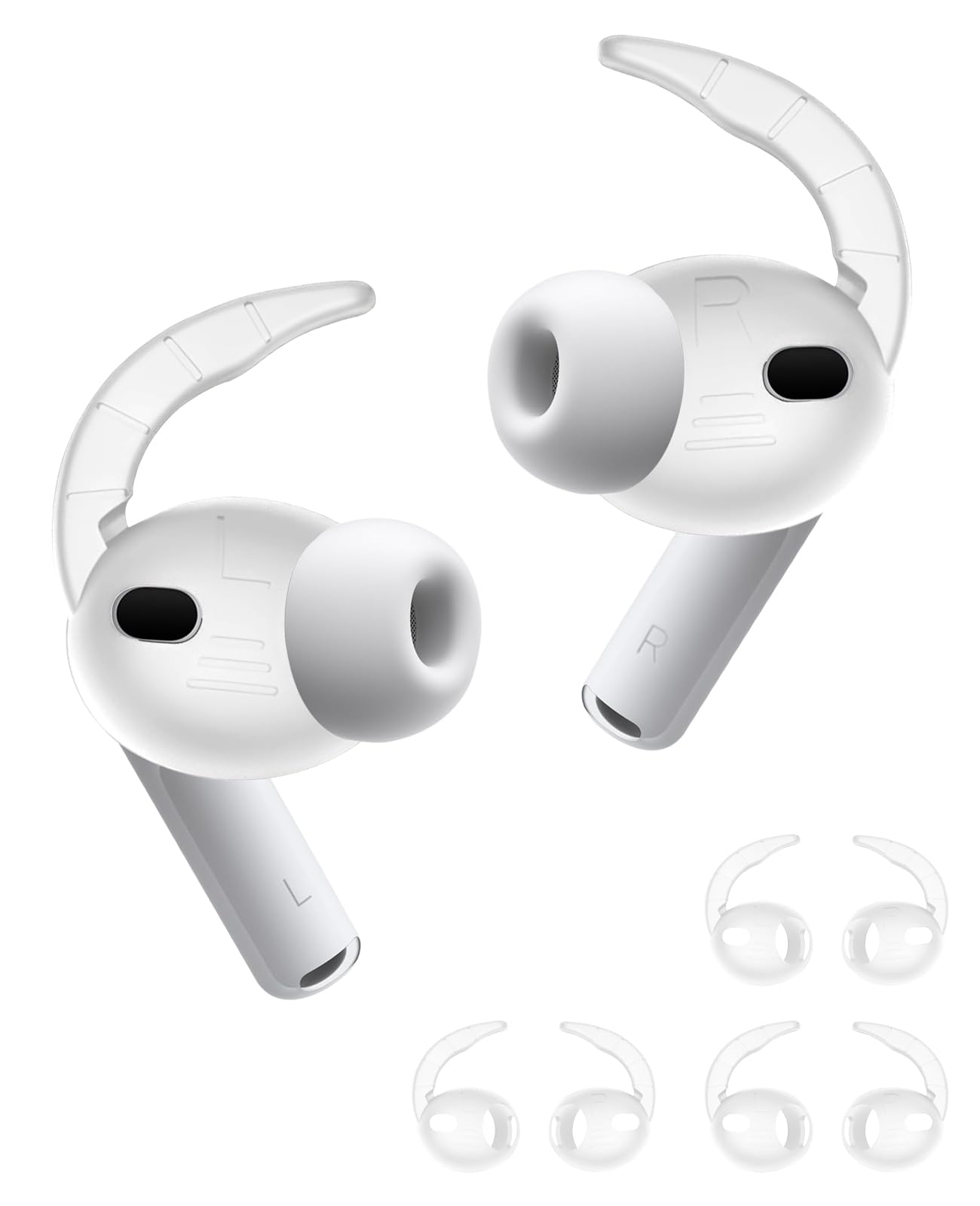 3 Pairs] for AirPods Pro 3 (2025) Horn Ear Hooks,Anti-Slip Sport