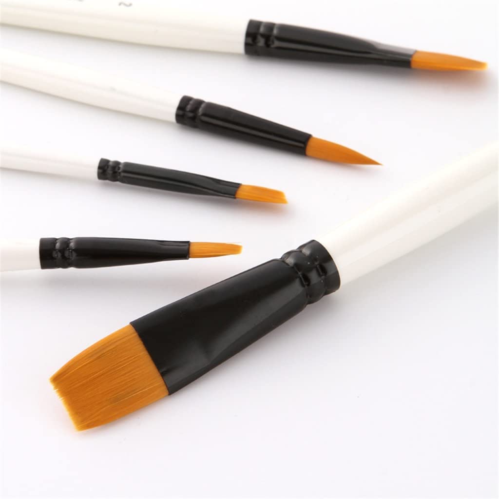 Pędzle malarskie z zestawem płóciennych torebek Profesjonalny rysunek artystyczny Drewniany uchwyt Brush Pens Artykuły papiernicze decorate