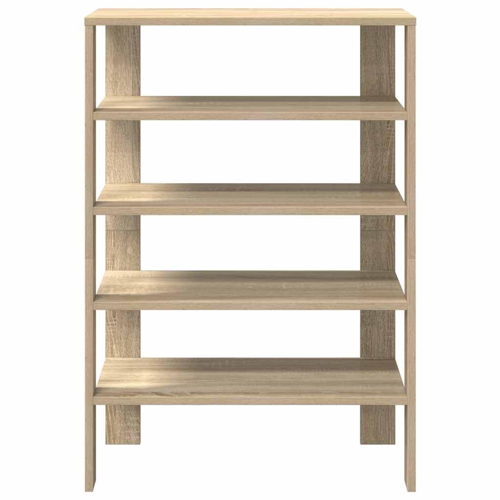 Stojak na buty dąb sonoma 61 x 32 x 87,5 cm drewno inżynieryjne