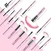 Makeup Brushes, VANDER 32pcs Makeup Brush Set Professional Soft Synthetic Foundation powder concealer blending Make up Brushes, eye shadow blush face brush set, Pink