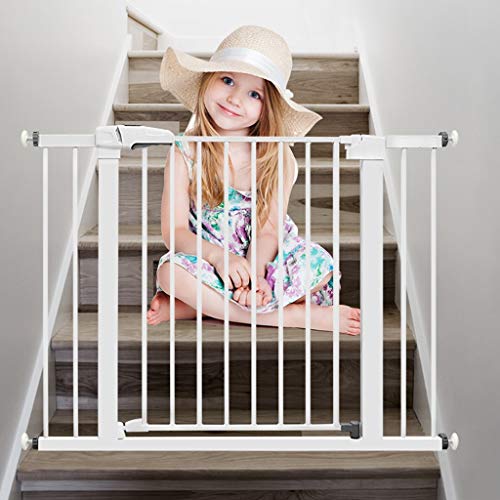 Barrière de sécurité escalier pour protéger bébé dans la maison sur pression 110cm - 8