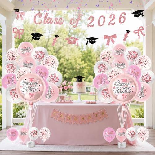 Save 45% with Code ETVEXTRJ on Pink Grad Decor 2026 - Image 2