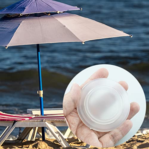 3 Stück Tischschirm Loch Ring mit Kappe Schirmloch Ring Tisch für Sonnenschirm Kunststoff Lochring Tisch 42 mm Innendurchmesser Sonnenschirmloch Tischdecke für Outdoor Terrasse Schirm Stecker