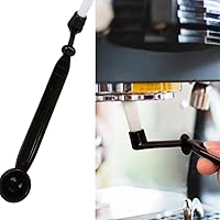 Vista 3 de Juego de cepillos de limpieza para máquina de café, 2 cepillos limpiadores de espresso con herramienta de cuchara, cepillo de cabeza de grupo