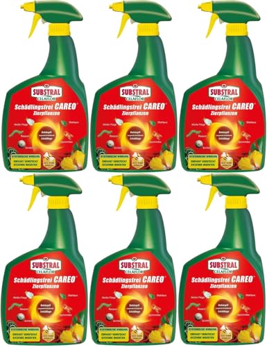 Preisvergleich Produktbild 6 X 800ml Substral Celaflor® Schädlingsfrei Zierpflanzen Spray