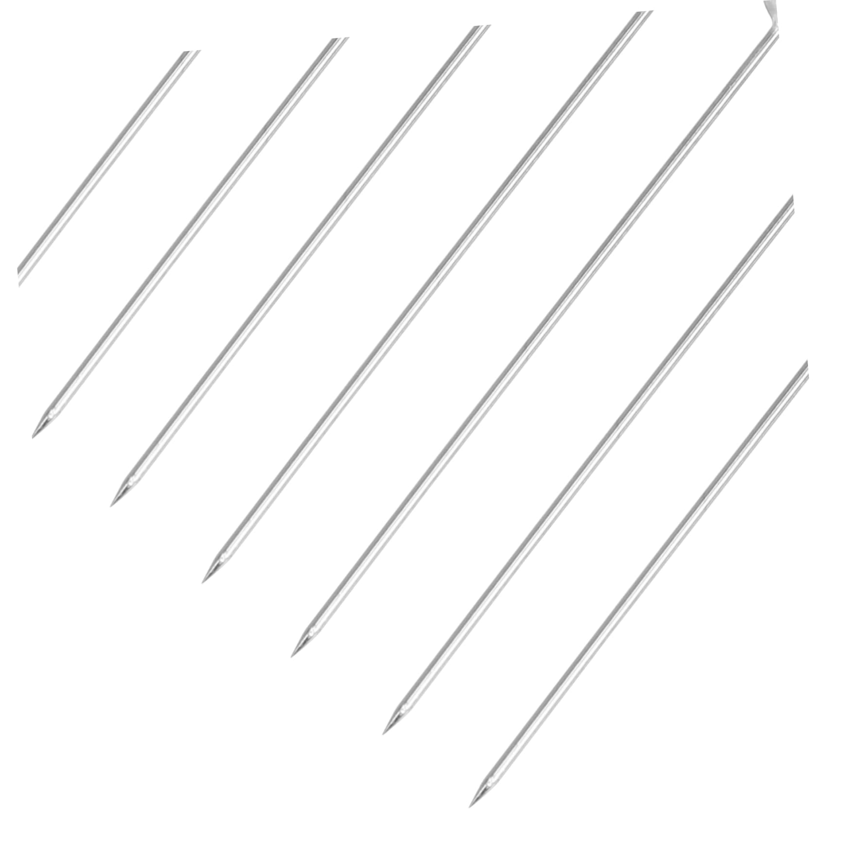 Angoily Alfileres de Costura Cabeza de Perla Perlada para Manualidades, 100 Piezas, Tamaño Estándar, Uso en Bricolaje y Proyectos de Costura, Resistentes a Altas Temperaturas,