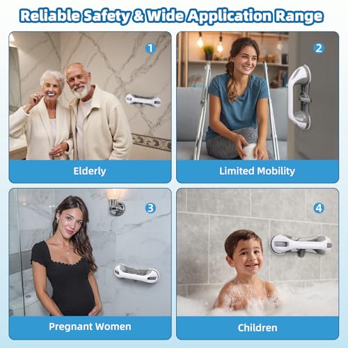 50% Off Suction Grab Bars for Bathroom Safety & Accessibility - Image 7