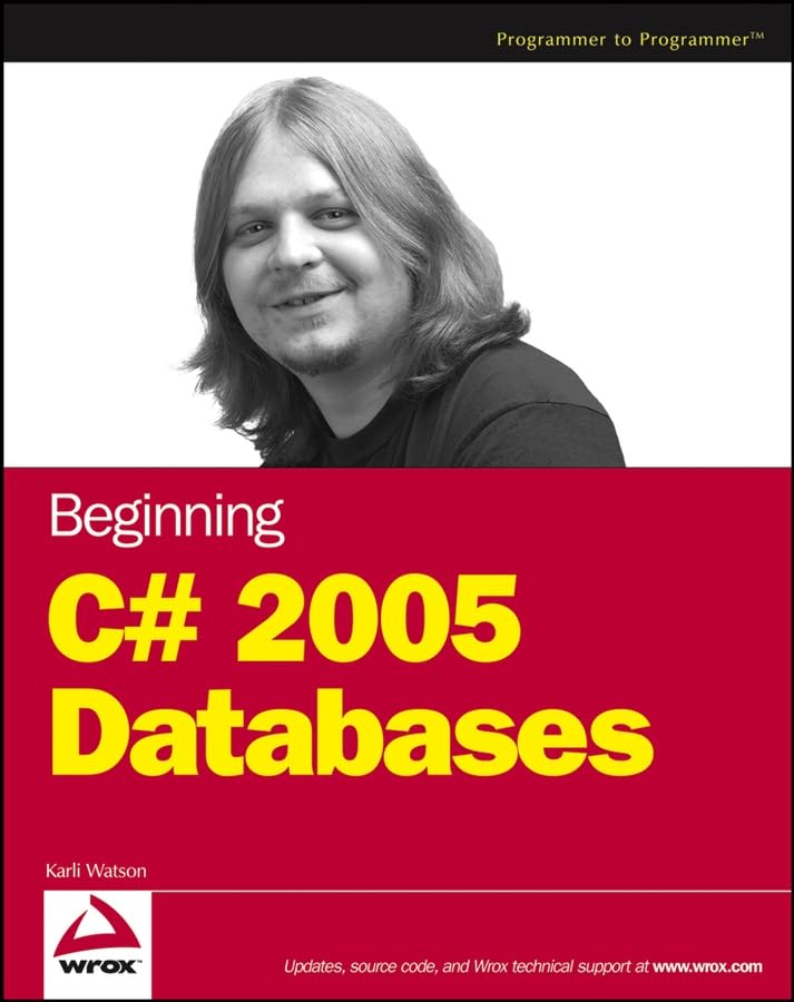 Buy Beginning C# 2005 Databases — BookShops.in