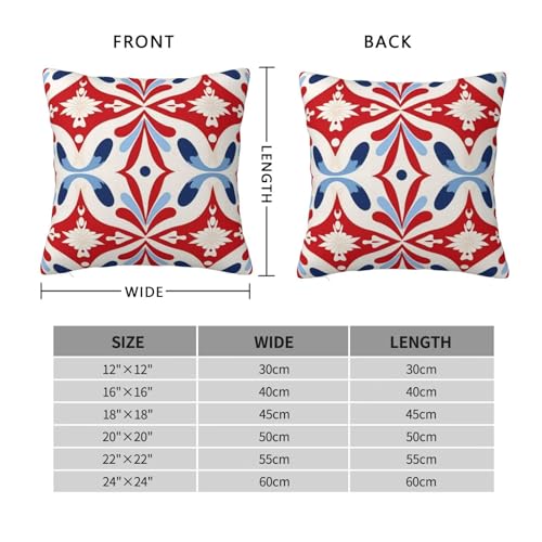 Housse coussin 70x70 cm lot de 2 carrées pour canapé de salon