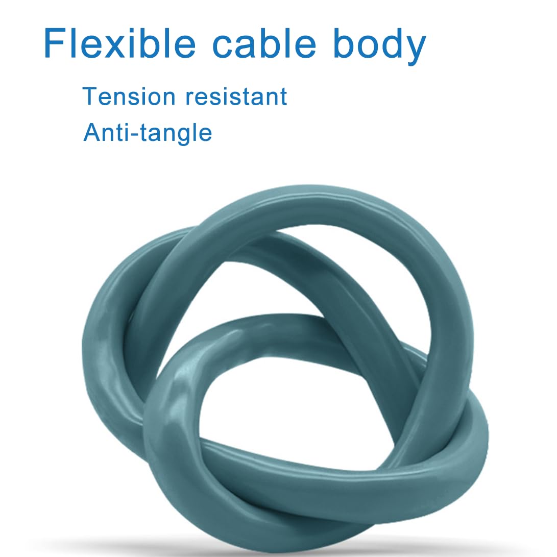 Cable Ethernet macho de ángulo recto M12 de 8 pines de 3.28 pies, código A a RJ45 macho, conjunto de cable industrial de par trenzado blindado de PVC de alta flexibilidad, 4 A, 250 V, AWG26, para