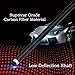 Moyerely Carbon Fiber Pool Cue,11.8mm/12.5mm Low Deflection Cue Stick,Professional Pool Stick with Case(MK8+Extension,11.8mm)