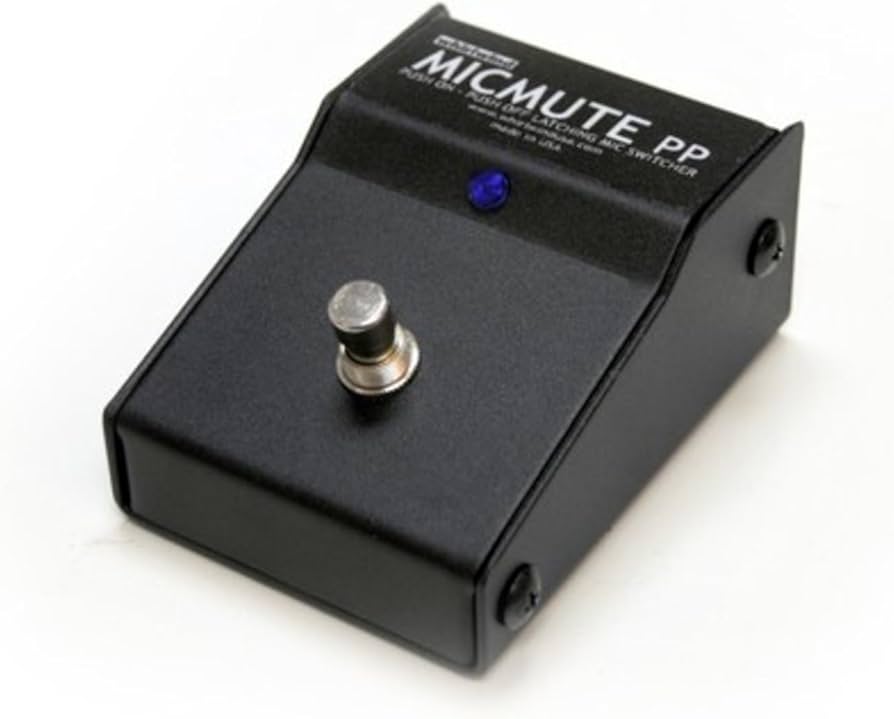 Amazon.com: Whirlwind Micmute PP Pedal Switch : Musical Instruments