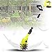 Produktbild Gartenhacke Kultivator Mit 2 Klingen à 15 cm, Motorhacke Mit Verstellbare Ergonomischer Griff Und 20v 4000mAh Lithium-akku, Arbeitstiefe 25 cm, Perfekt Zum Auflockern Und Umgraben Ihrer Erde,Gelb