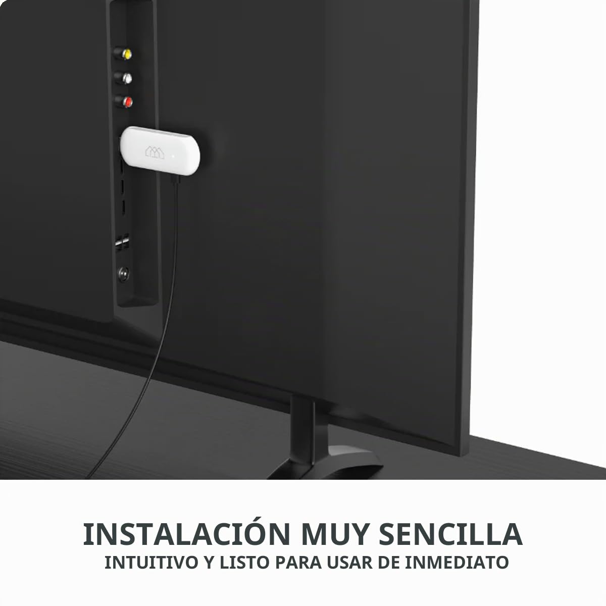 [Prueba MUY BUENA, dígito 1.1 *] Homatics TV Stick 4K UHD | Google TV & Netflix certificado | Android 12 reproductor multimedia Chromecast WiFi IP Stick con control remoto Bluetooth y cable de