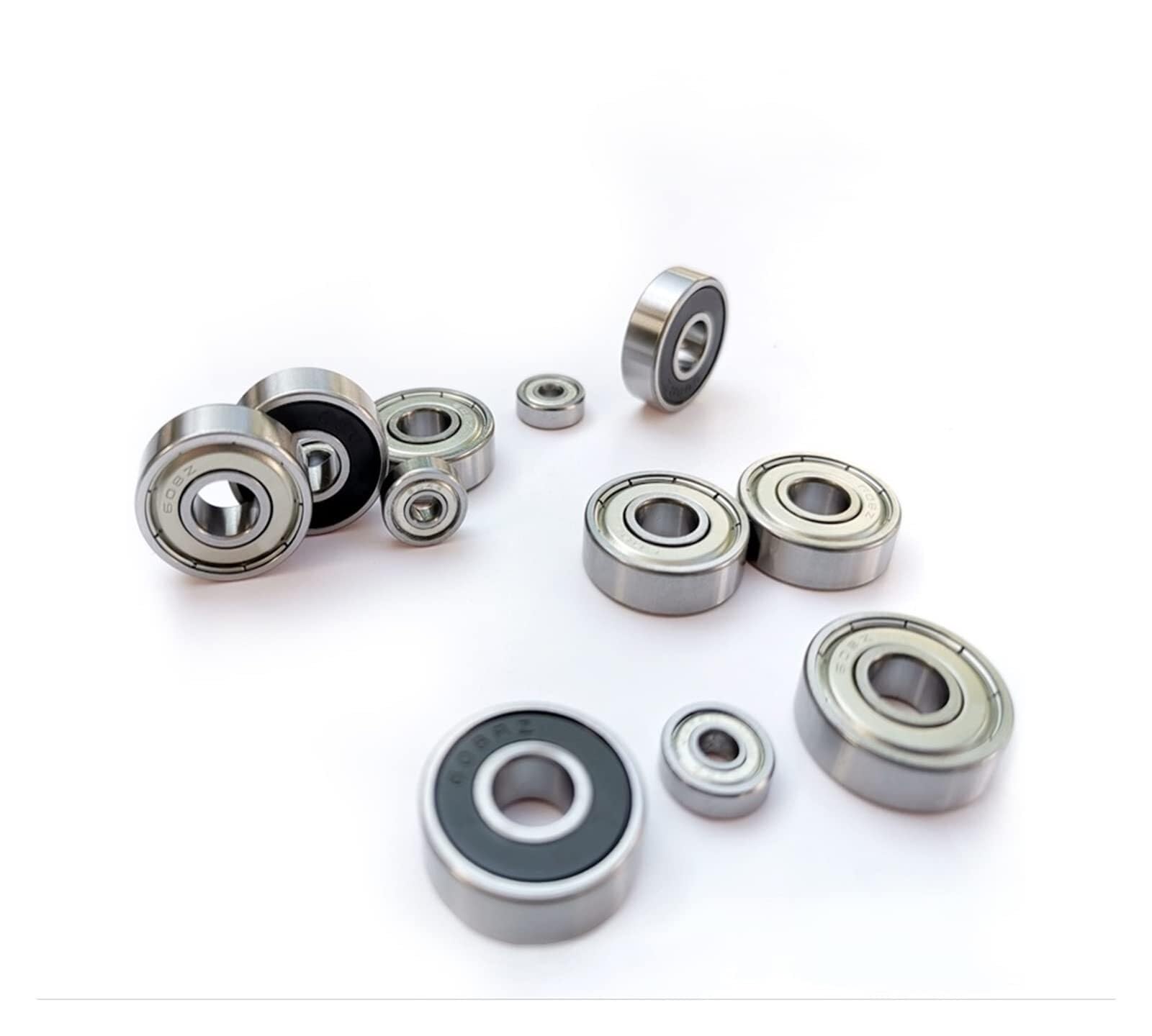 Gqnblvhzupdm 6000-2Rs 12X26x8 Industrial Shaft Bearings, 2Pcs 12268-2Rs Non-Standard Deep Groove Ball Bearing 6000/12-2Rs 12 * 26 8,6201/10-2Rs 10 32(6000-2Rs 12X26x8)