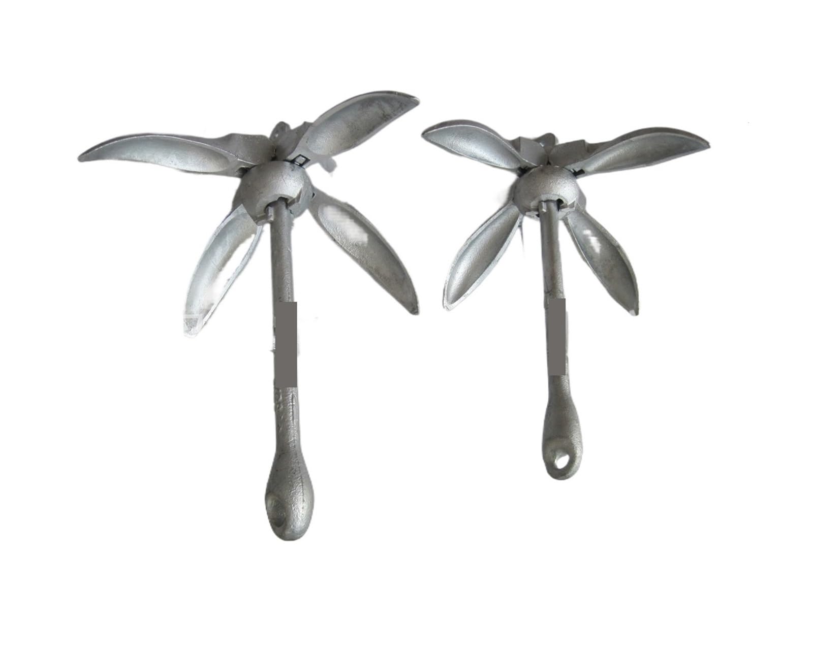 Ancla de rezón plegable Ancla de acero inoxidable pulido con rezón for embarcaciones. Ancla de garra. Ancla plegable, herrajes de anclaje for anclaje con rezón for embarcaciones Cómoda y portátil, esp