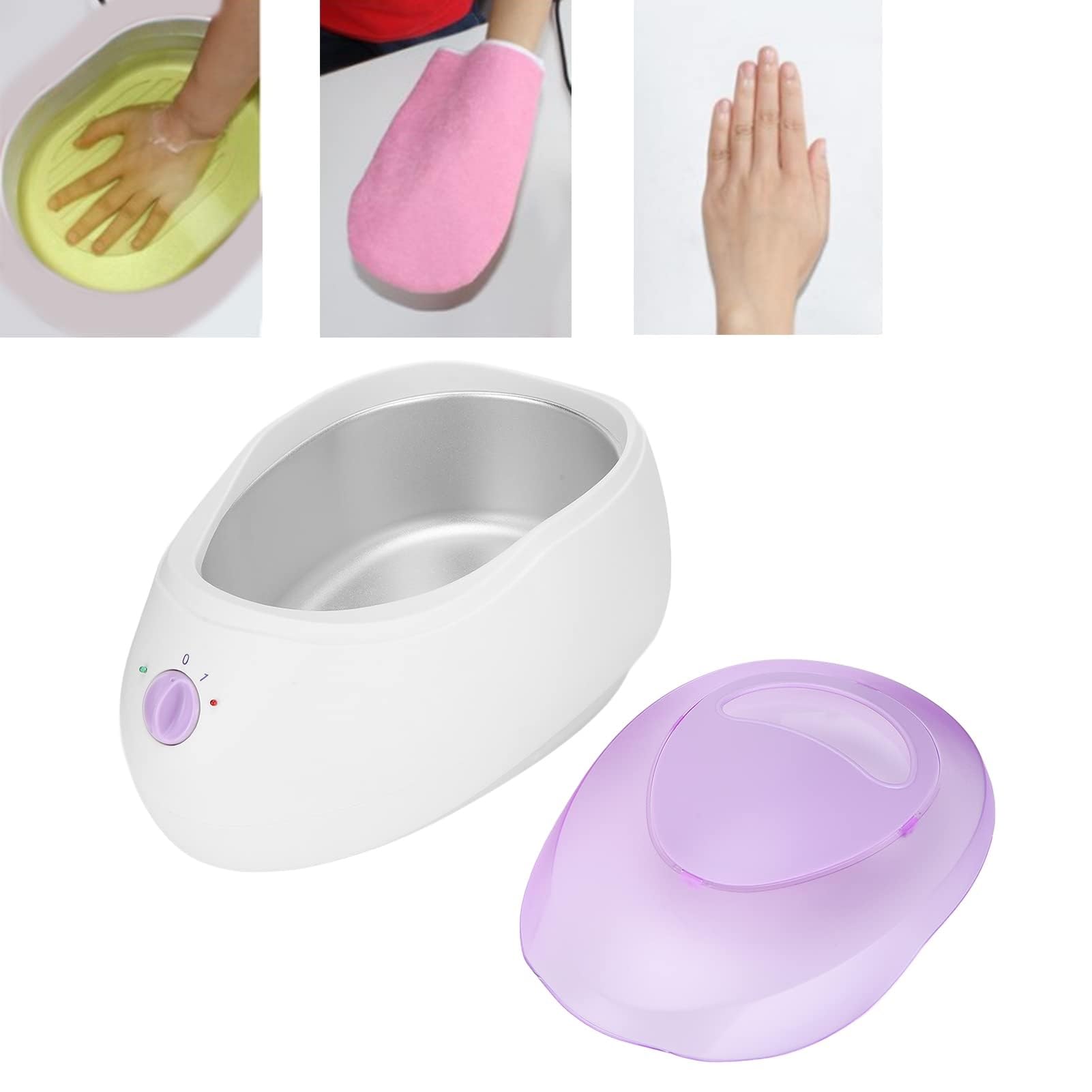 X&Z-XAOY Macchina della Cera di Paraffina 2.5L per Mani E Piedi Dispositivo Professionale per Bagno di Paraffina A Riscaldamento Rapido Scaldacera E Riscaldatore