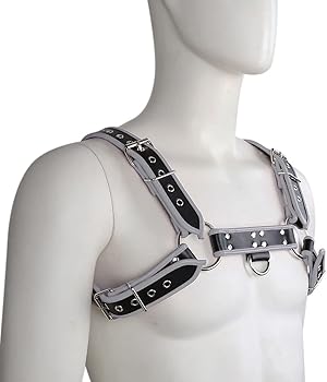 QUYUWOWO Harness for Man Adjustable Leather Harness Body