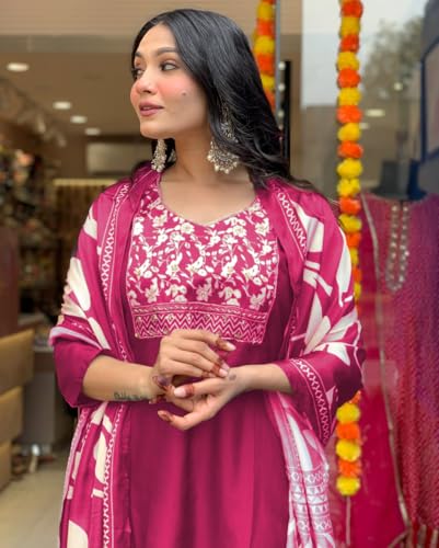 Image of SHIENZY Cotton Blend Kurta Set for Women