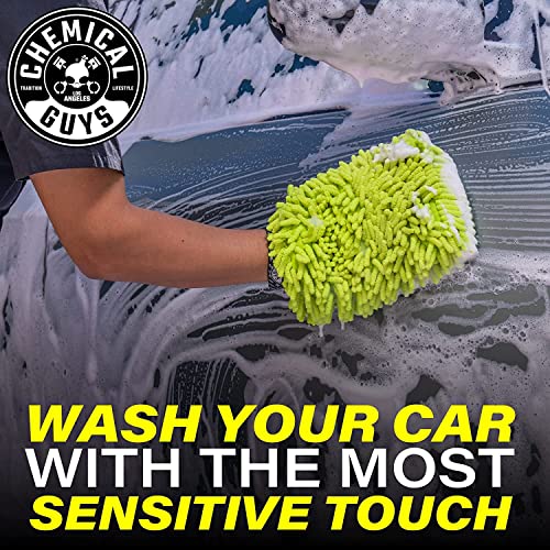 Image of Chemical Guys Mr. Pink Car Wash Soap 64 oz & Chenille Wash Mitt Kit