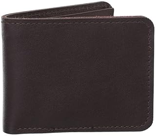 Express Footwear Men's Classic Luxury Genuine Leather Wallet - Brown