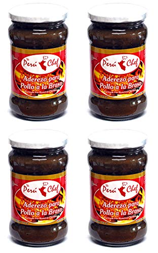 Aderezo para pollo a la brasa peruano 4 pack