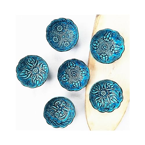 Lemose RTX 1 Handmade Decorative Turkish Ceramic Bowl Set Of 6 cover
