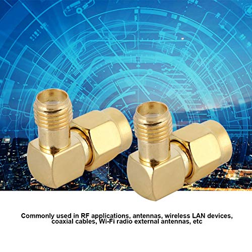 SMA para SMA Adaptador Conector, SMA Conector, Baixa Impedância 50 ohms Baixa Perda para Antenas Apl