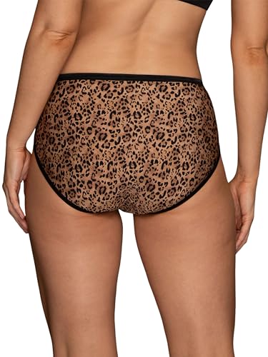 Image of Vanity Fair Women's Illumination Hi Cut Panties, Silky Stretch & Satin Trim