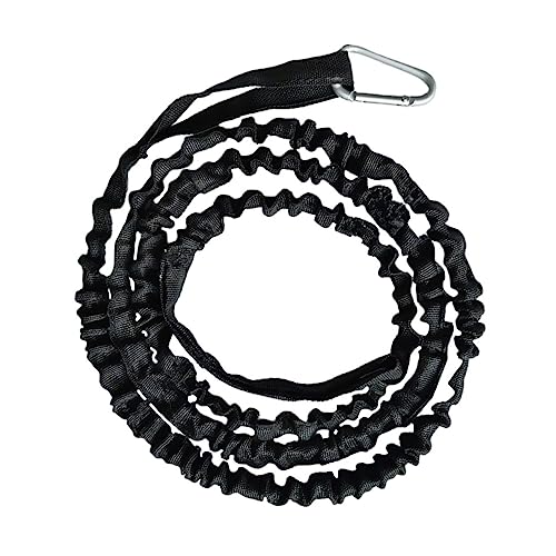 Mipcase Elastic Kayak Paddle Leashes 4 Pack Oar Leash for Kayaking Paddle Rope Accessories