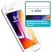 Tech Armor Ballistic Glass Screen Protector Designed for Apple iPhone 6, 7, 8 Tempered Glass 3 Pack