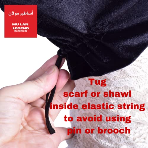 Mu Lan Shaper | Velvet Volumizer | Non-Slip Handmade Bun Hijab | Turban Under Scarf Shawl Chemo Headwear3