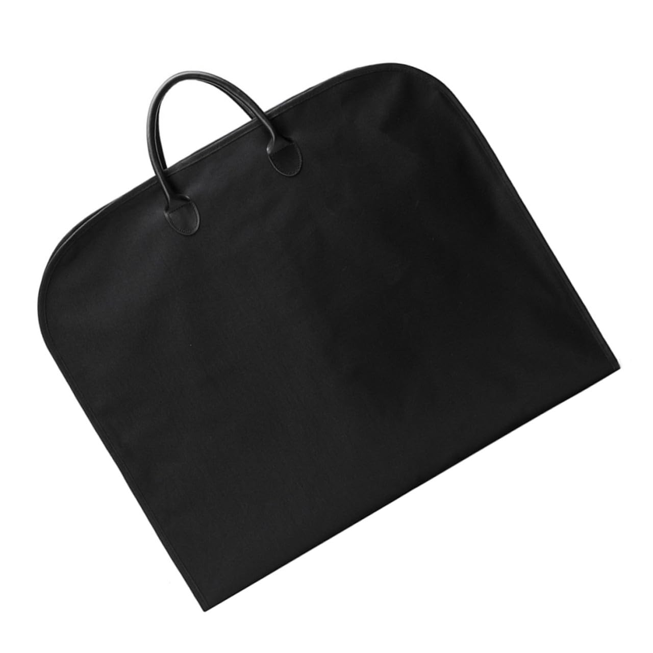 STOBAZA Bolsa Funda Protectora para Trajes de Tela Oxford Portátil Plegable Negra Ligera y Conveniente para Viajes y Negocios para Vestidos y Abrigos