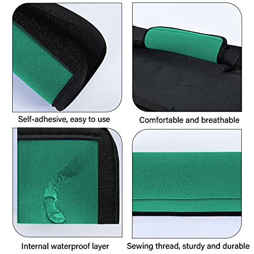 2 Pack Luggage Handle Wraps For Suitcase, Bright Color Comfort Soft Handle Covers (Green) #TOP3