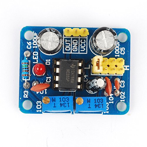 NE555 Signal Generator Square Wave Pulse Frequency Adjustable Module 1~500KHz