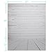 EMART Photography Background Kit, 10ft Backdrop Support System with Vinyl Plastic White Wood Floor Background Screen for Photo Video Studio Shooting